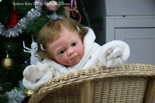 Настенька из сказки Морозко! Куколка реборн Виктории Вишни