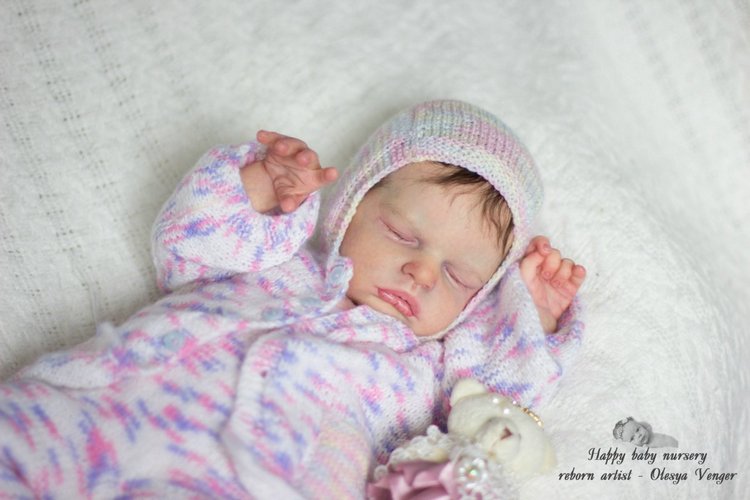 Настюшка - Прелестюшка. Кукла реборн Олеси Венгер