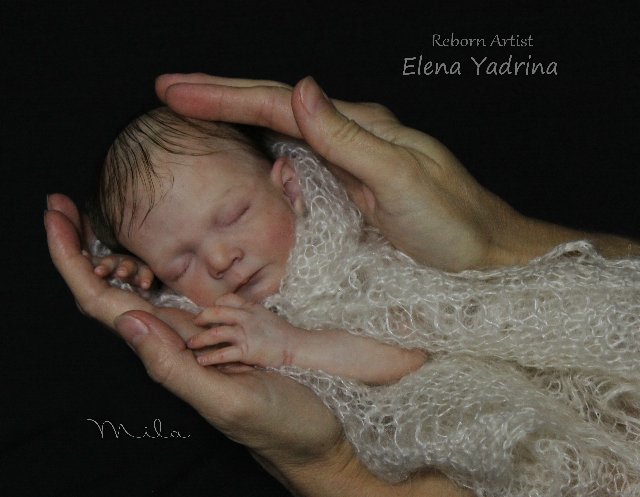 Кроха Мила. Куклы реборн Елены Ядриной