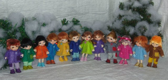 Последняя в этом году зимняя история от Таниты "Смурфик"