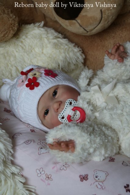 Мейзи... Куколка Реборн Виктории Вишни
