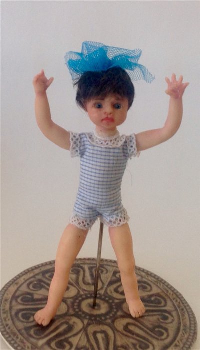 Авторская кукла Танечка — Лепка авторских кукол: полимерная глина (фото 2)