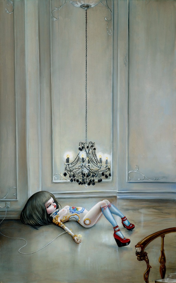 Мрачные и прекрасные куклы художницы Кукула (Kukula) в оригинальных арт иллюстрациях Натали Абрамович. Много фото