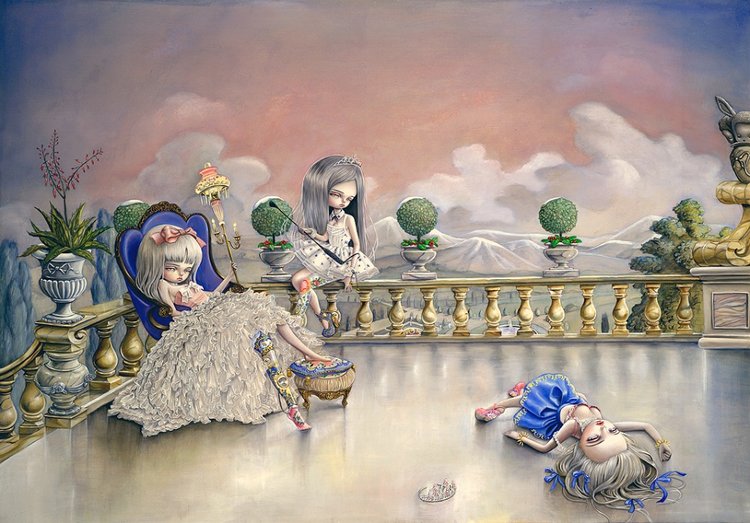 Мрачные и прекрасные куклы художницы Кукула (Kukula) в оригинальных арт иллюстрациях Натали Абрамович. Много фото