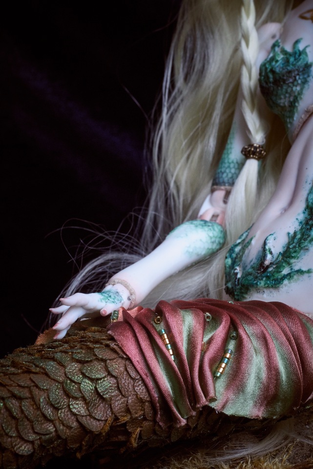 Коллекция шарнирных фарфоровых кукол "Золото Рейна". Искусство Куклы 2016 (фото 6)