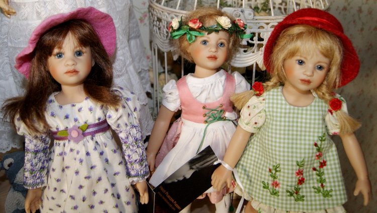 Плюшек много не бывает - маленькие принцессы от Heidi Plusczok