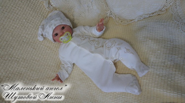 Пончик Полинка. Кукла реборн Шутовой Анны