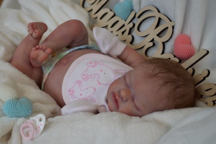 Мое сокровище Лил из одноименного молда Lil от Laura Lee Eagles .куклы реборн Ольги Коновниной (фото 4)