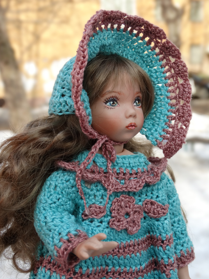 Обновлённые малышки. ООАК фарфоровых куколок Дианы Эффнер