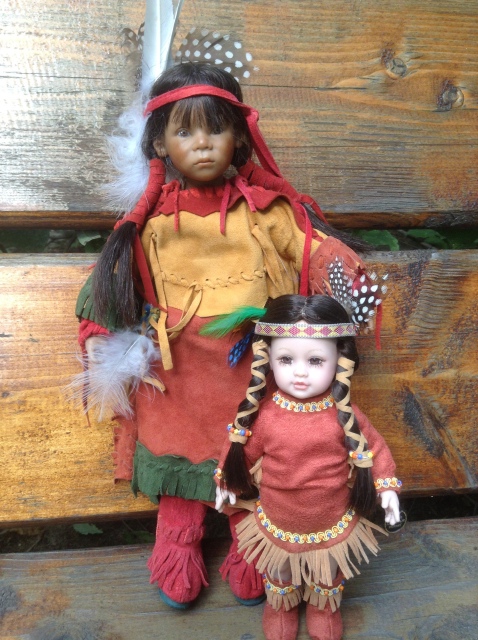 Девочка Индеец Дернеа - Kleine Dernea Himstedt Club 2005 год (фото 10)