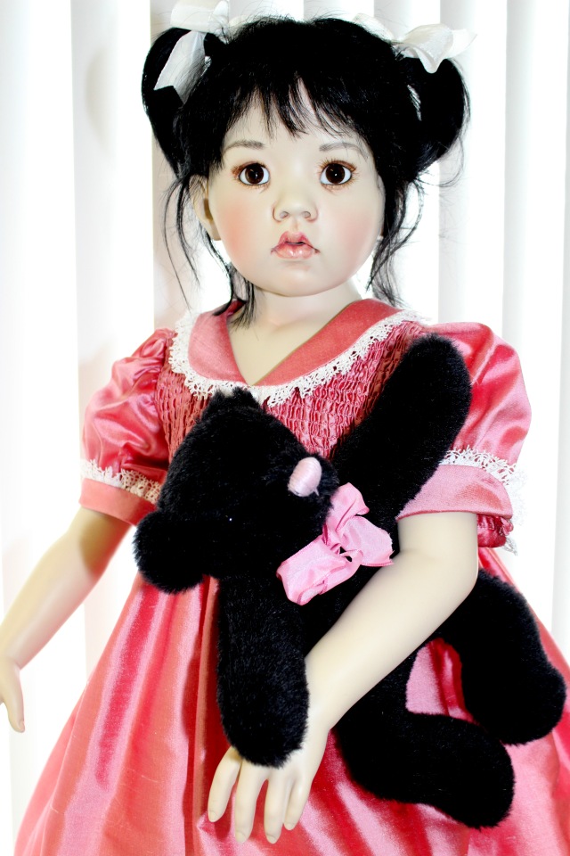 Пасхальная встреча в магазине кукол Хильдегард Гюнзел. Новая коллекция из резин 2017. Азиаточка Tian Yu (фото 7)