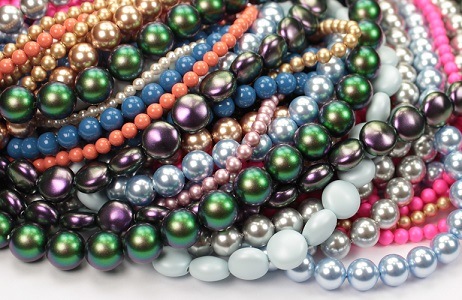 Надели шарики на нити. Красиво очень, посмотрите! Сваровски нашими глазами (фото 5)