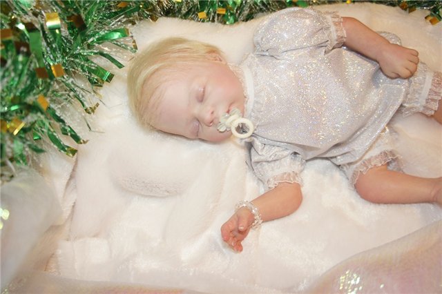 Мой первый возрождённый реборн - Кристалинка (фото 2)