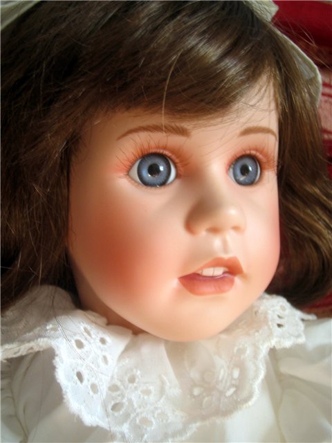 Нежная фарфоровая малышка от Sissel Skille - Hope