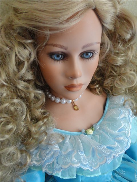Я синеглаза,светлокудра... Гвендолин, фарфоровая кукла Томаса Бейкера (Thomas Baecker)