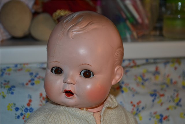 Мое винтажное счастье — Редкие антикварные куклы и реплики: воск (фото 4)