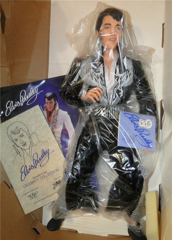 Король рок-н-ролла Элвис Пресли – воплощение в куклах