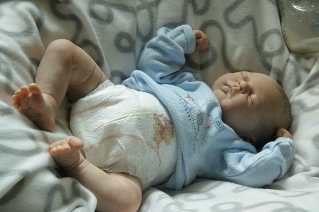 Жульенчик... Малыш реборн Виктории Вишни