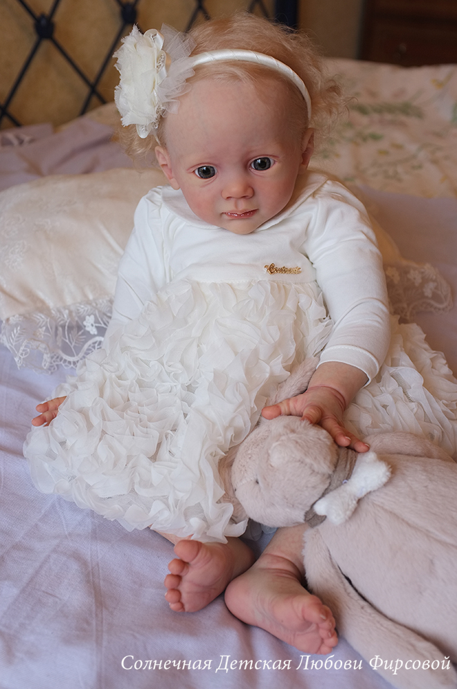 Малышка реборн Сесиль (Фридолин) от Любови Фирсовой (фото 6)