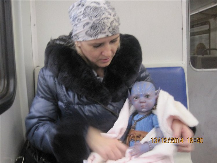 Канруху. Куколка - реборн Элины Кудрявцевой (фото 9)