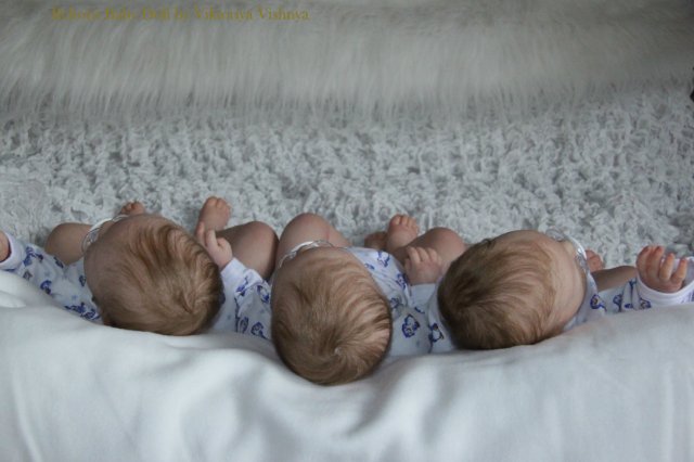 Тройняшки Джошики... Куколки реборн Виктории Вишни