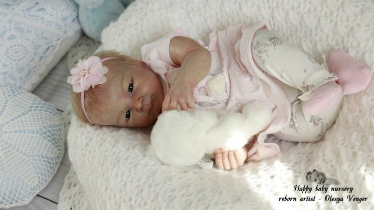 Аня, Анечка, Анюта. Кукла реборн Олеси Венгер (фото 7)