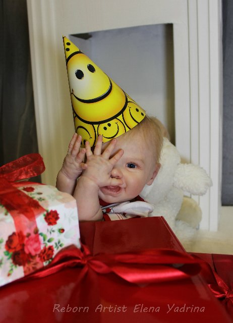 Первый праздник малыша. Куклы реборн Елены Ядриной