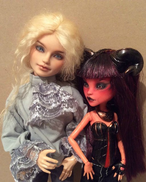 ООАК Monster High — ООАК Monster High и Ever After High: репейнт