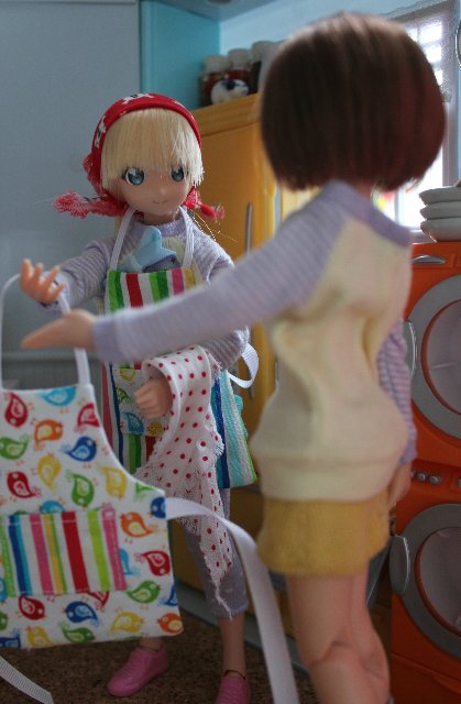 Блины на масленицу, миниатюра для кукол в формате 1/6