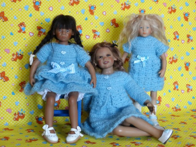 Голубое наваждение или много мохеровой пряжи