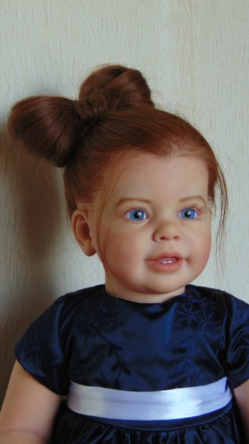 Моя самая большая девочка Наташа! Кукла реборн Шепелевой Людмилы (фото 3)