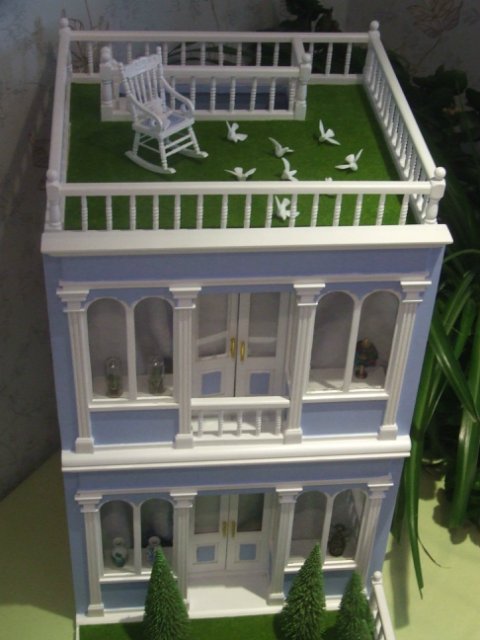 Коттедж для маленькой аристократки или дом своими руками для БЖД-малышей (фото 5)