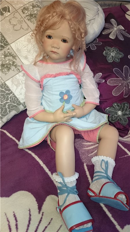 Девочки - грустиночки Илви и Милина от замечательного автора Аннетт Химштедт (фото 3)