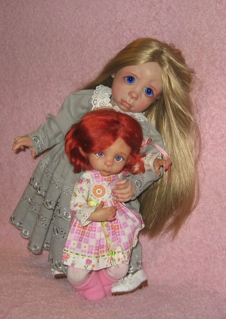 Мои очаровательные девочки: Адель и Каролина. Авторские малышки Кондрашовой Ирины