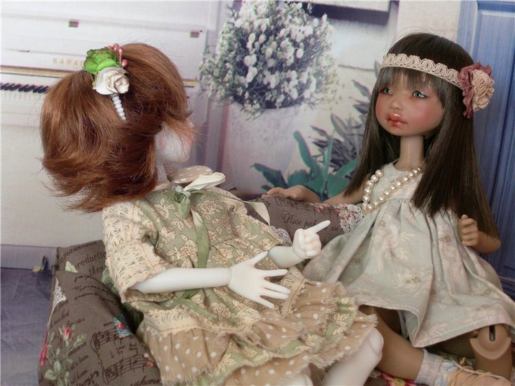 Лето в Провансе или мои любимые девочки от Dust of Dolls