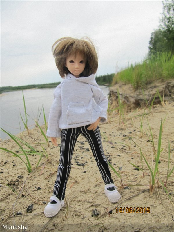 Динкина прогулка — Гибриды шарнирных кукол (не БЖД): подбор тела