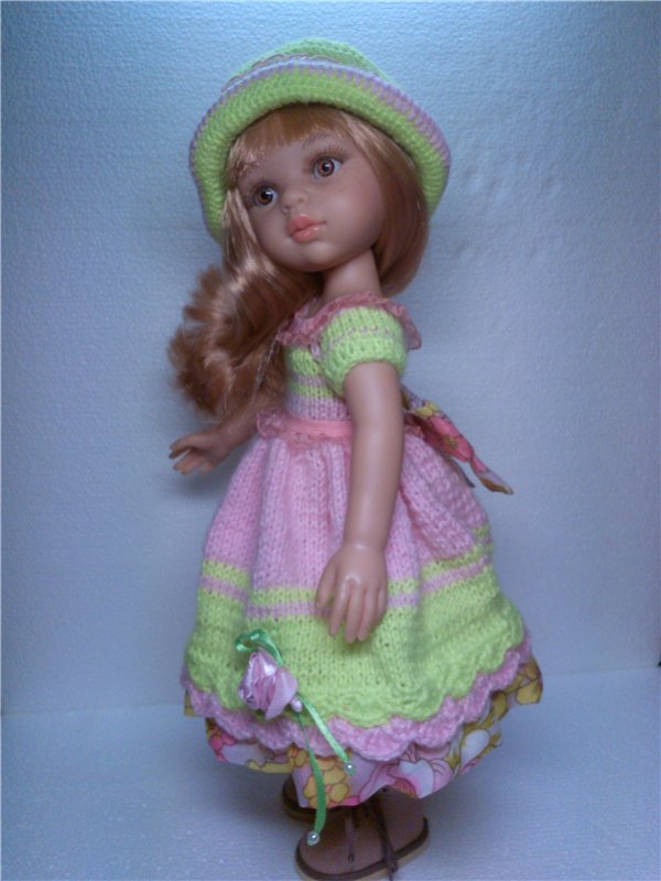 Игровые куклы Paola Reina, моя Дашенька и новое платье (фото 5)