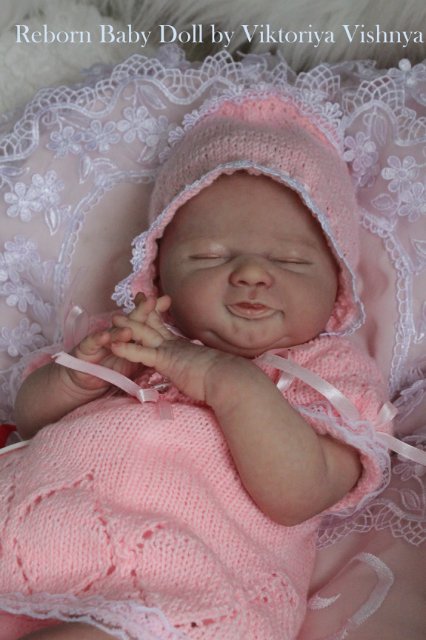 Крохотулька Angeli от Elisa Marx. Куколка реборн Виктории Вишни