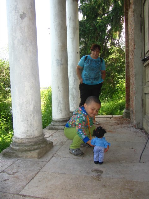 Мишельки на даче. Куклы Rosemarie Anna Muller