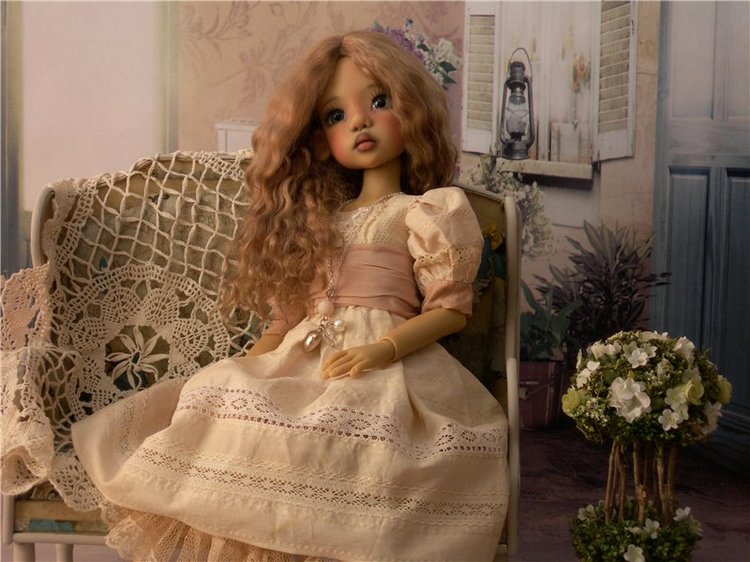 Сон в летнюю ночь... Первое знакомство с моим куклами от Kaye Wiggs