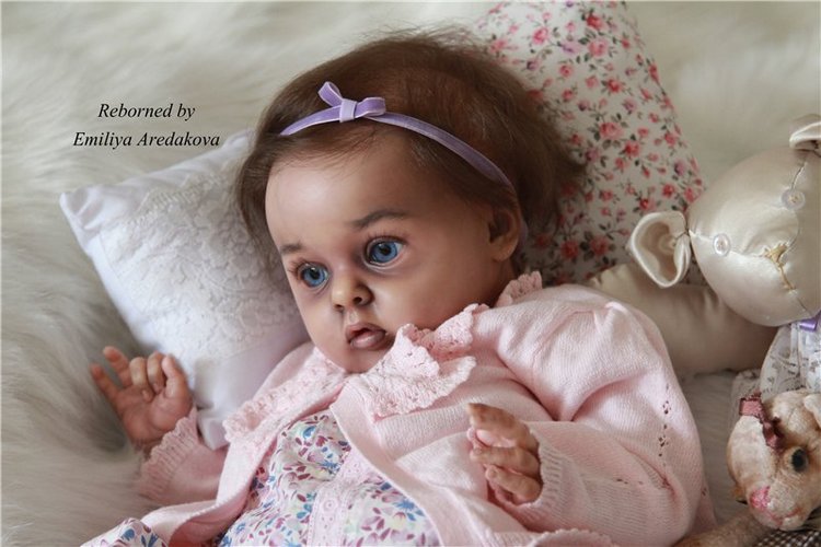 Экзотическая девочка Лилит. Кукла реборн Эмилии Аредаковой