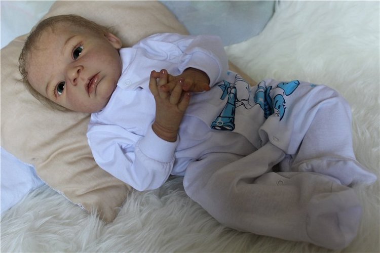 Мой малыш-реборн Натан — Куклы Реборн (Reborn): работы мастеров