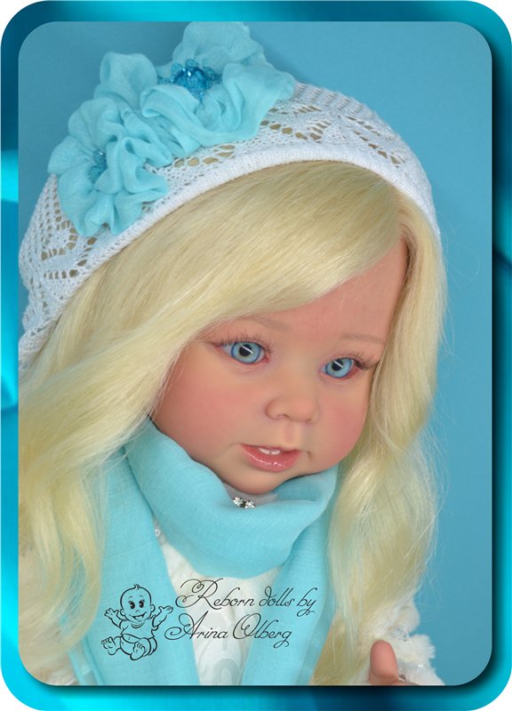 Моя бирюзовая ВАСИЛИСкА (молд Bonnie by Linda Murray)