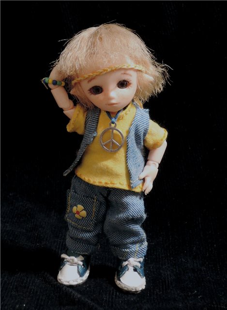 Дилька знакомится — Куклы и тела Obitsu (Обитсу): 1/6 (фото 8)