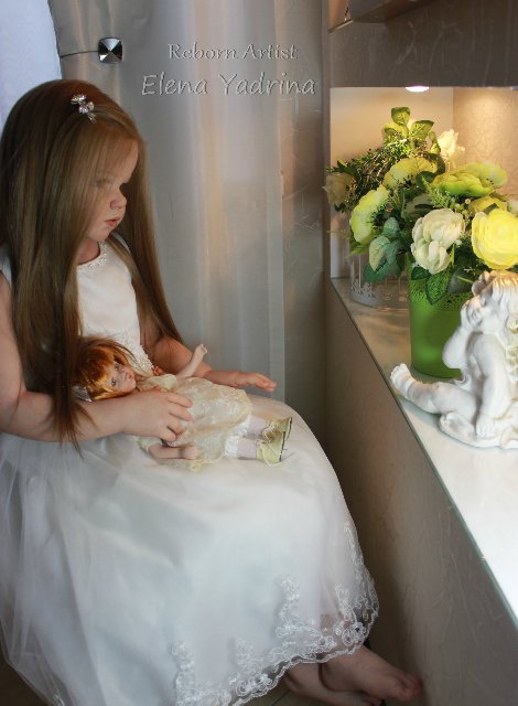 Эва и Анжела. Часть первая - Девочки. Куклы реборн Елены Ядриной