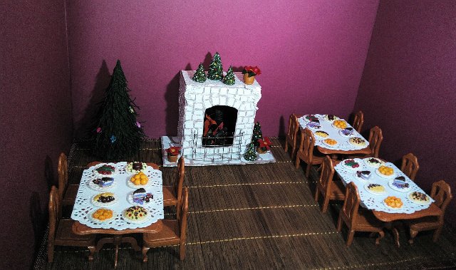 Готовлю сюрприз - новогодний праздник, Кукольная миниатюра для моих малышей Realpuki (фото 3)