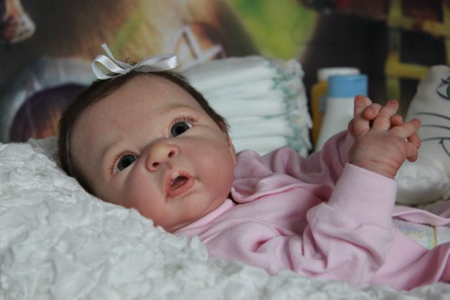 Малышка Кармен. Куколка реборн Виктории Вишни