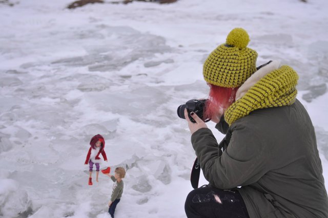 Зимняя сказка о Золушке или моя первая кукла