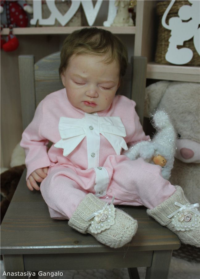 Мой прототип Josie Leigh, Джози Лью. Кукла реборн Анастасии Гангало