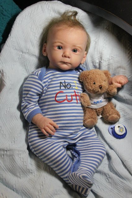 Малышок кукла-реборн Элины Кудрявцевой